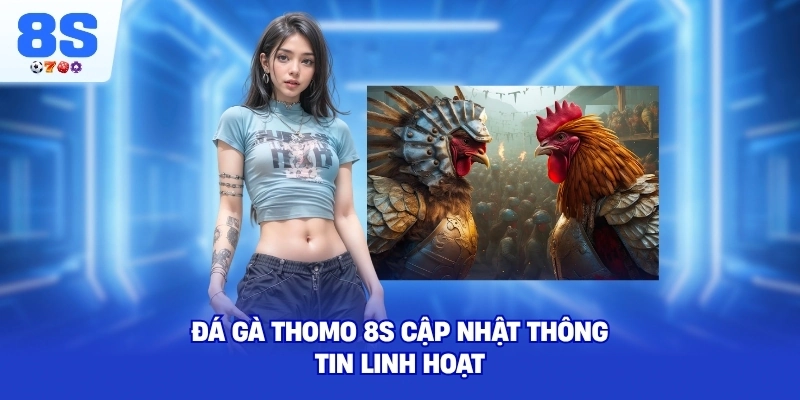 Đá Gà Thomo 8S cập nhật thông tin linh hoạt