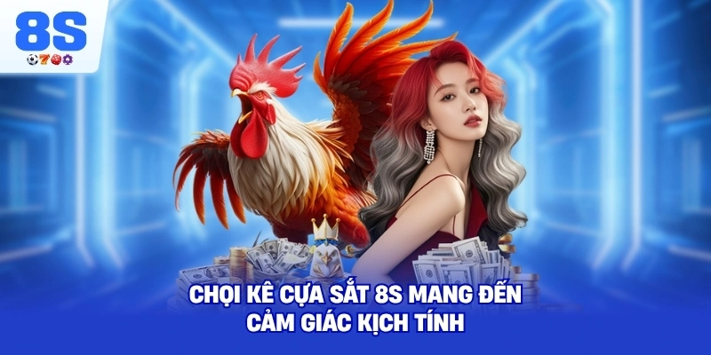 Chọi Kê Cựa Sắt 8S mang đến cảm giác kịch tính
